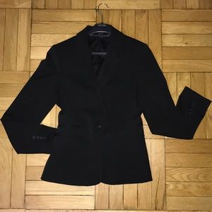 Express blazer one button, black, size 8